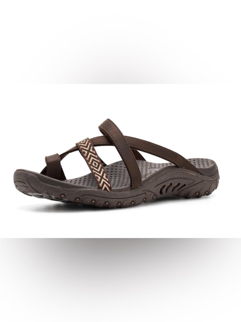 NWT Skechers Women's Reggae - Timeless Summer Brown Size 9 - Picture 2 of 13